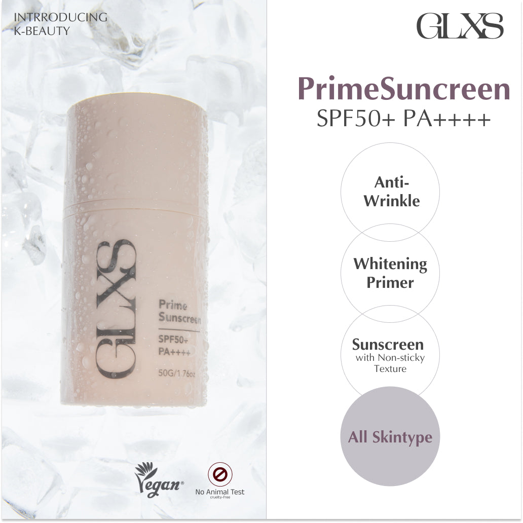 GLXS Must-have VALUE SET (1 PrimeSunscreen + 3 Purifying Touchup) and GWP