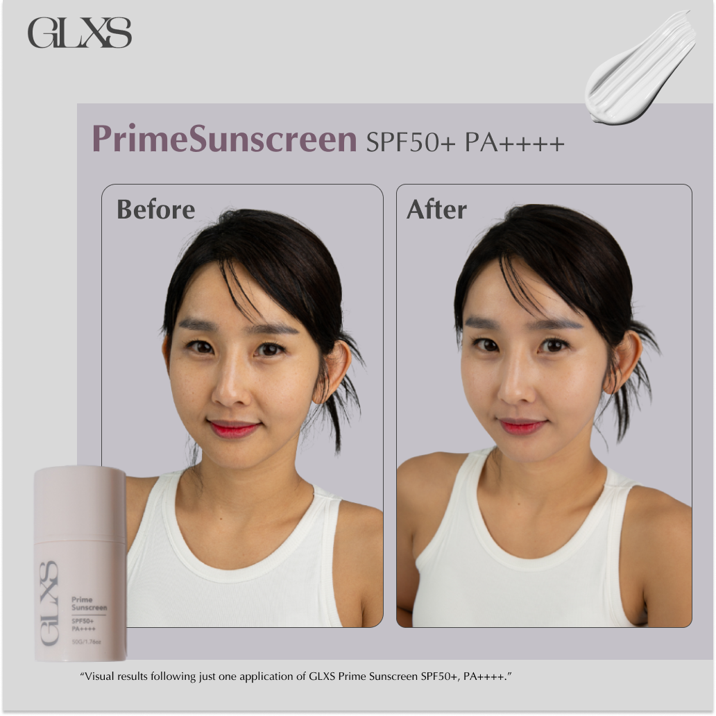 GLXS Fantastic Duo VALUE SET (2 PrimeSunscreen + 2 Purifying Touchup UV) and GWP